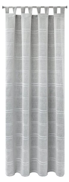 ZÁCLONA NA PÚTKACH ARCADIA 140X250 CM STRIEBORNÁ