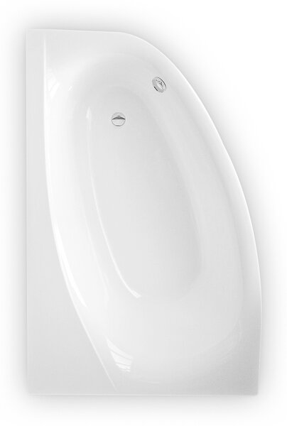 Roth Asymetrická akrylátová vaňa ISABELLA NEO ROTH-Variant: rozmery: 170x110 cm, orientácia: Ľavá - (ISABELLA NEO 170 L - 9700000)
