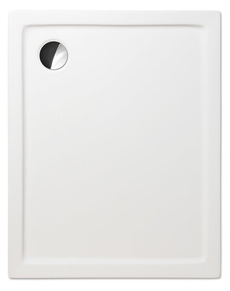 Roth Obdĺžniková akrylátová sprchová vanička FLAT KVADRO ROTH-Variant: rozmery: 90x80 cm - (FLAT KVADRO 900x800 - 8000161)