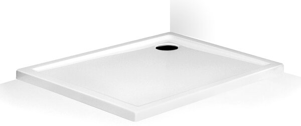 Roth Obdĺžniková akrylátová sprchová vanička FLAT KVADRO ROTH-Variant: rozmery: 90x80 cm - (FLAT KVADRO 900x800 - 8000161)