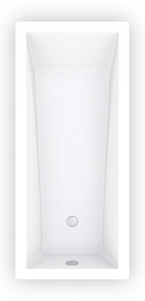 Roth Obdĺžniková akrylátová vaňa s extra tenkým lemom KUBIC NEO SLIM ROTH-Variant: rozmery: 150x70 cm - (KUBIC NEO SLIM 150x70 - 9300SLM)