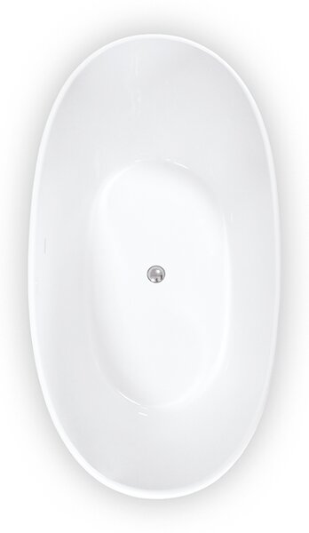 Roth Oválna vaňa z liateho mramoru STONE AMORE ROTH-Variant: rozmery: 160x85 cm - (STONE AMORE - 9930000)