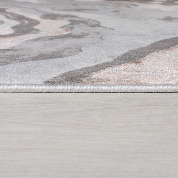 Flair Rugs , Kusový koberec Eris Marbled Blush, 80x150, ružová, obývacia izba