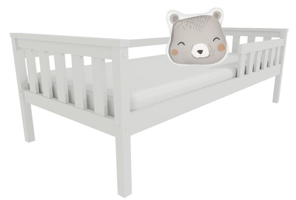 Detská masívna biela posteľ Franza - rôzne rozmery