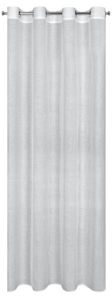 ZÁVES NA KRÚŽKOCH CINDY 140X250 CM BIELA