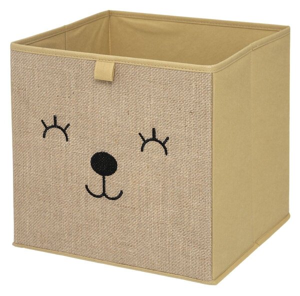 Úložný box Animal, 29x29x29 cm, hnedá