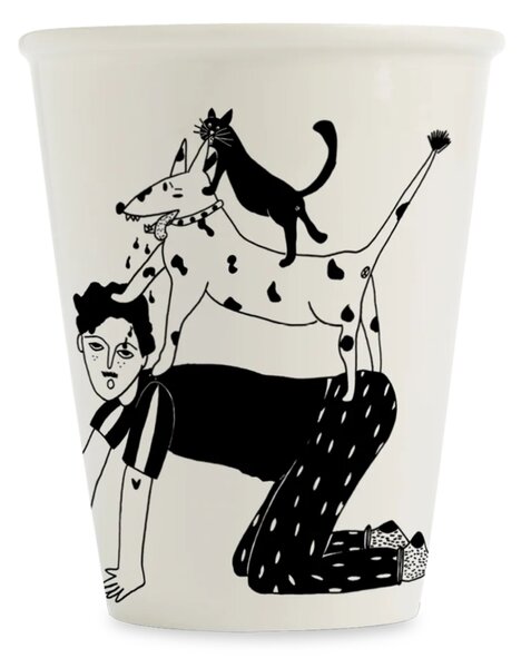 Porcelánový hrnek Tower of Friends 220 ml
