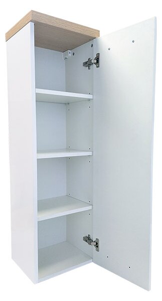 Comodo Doplnková kúpeľňová skrinka nízka Frost N 33 P/L