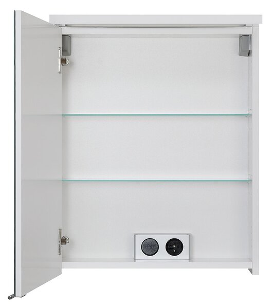 Comodo Zrkadlová skrinka závesná s LED osvetlením Elite W 50 ZS P/L