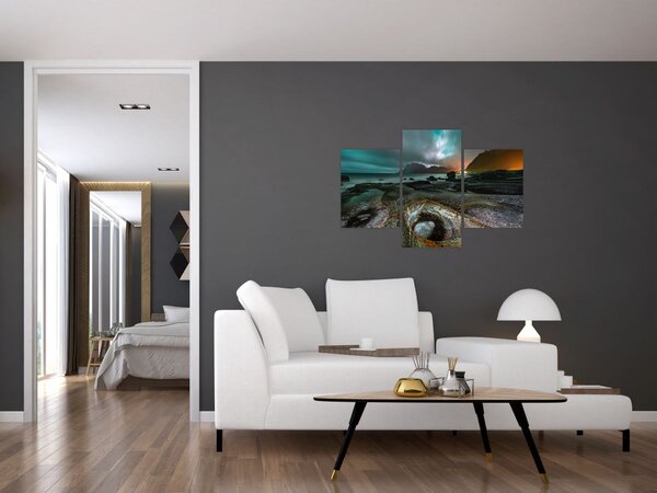 Obraz - Nočná scéna (90x60 cm)