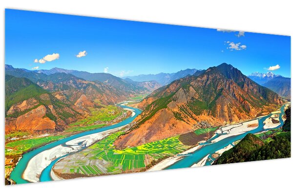 Obraz - River Yangtze (120x50 cm)