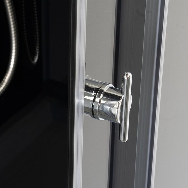 BPS-koupelny Sprchový box WSH309A GREY 80x80