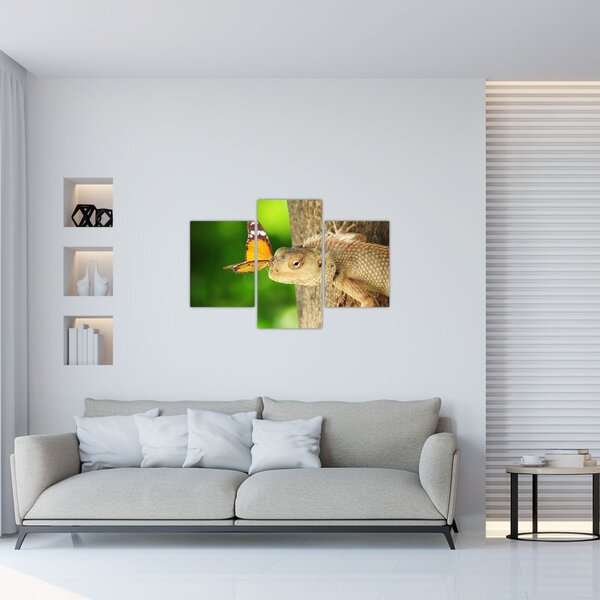 Obraz - Jašter (90x60 cm)