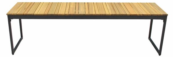 Záhradná lavica s doskou z akáciového dreva Ezeis Brick