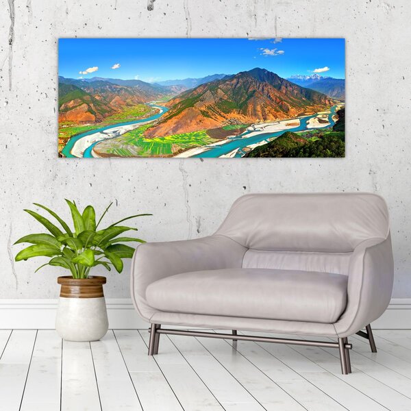 Obraz - River Yangtze (120x50 cm)