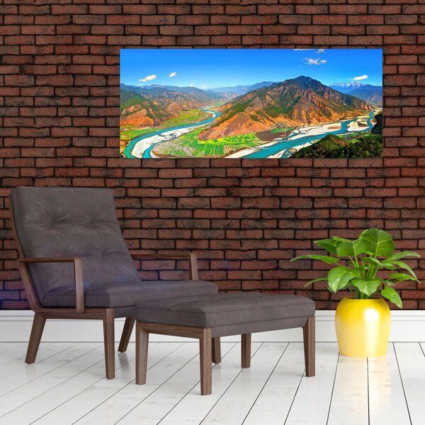 Obraz - River Yangtze (120x50 cm)