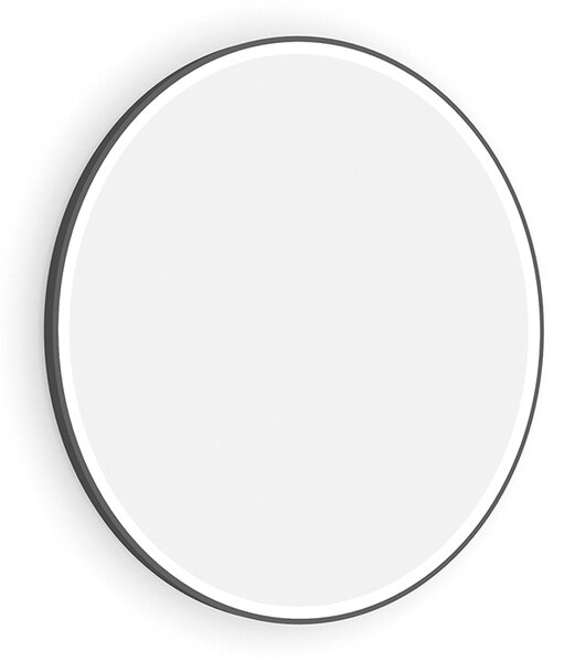 Nimco Čierne okrúhle LED zrkadlo priem. 600 - ZPC 28000R-90