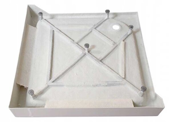 BPS-koupelny Sprchový box WSH309A GREY 80x80