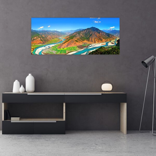 Obraz - River Yangtze (120x50 cm)