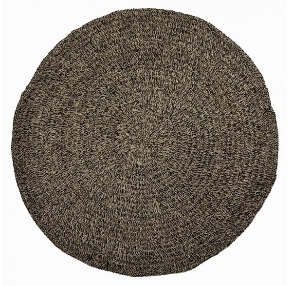 BAZAR BIZAR The Seagrass Carpet - Natural Black - 200 koberec
