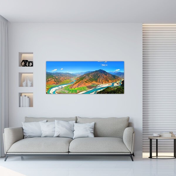 Obraz - River Yangtze (120x50 cm)