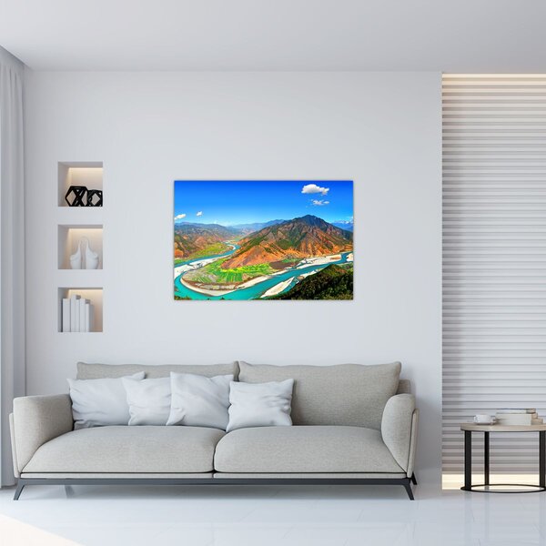 Obraz - River Yangtze (90x60 cm)