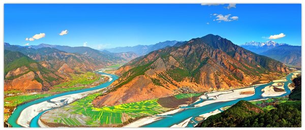 Obraz - River Yangtze (120x50 cm)