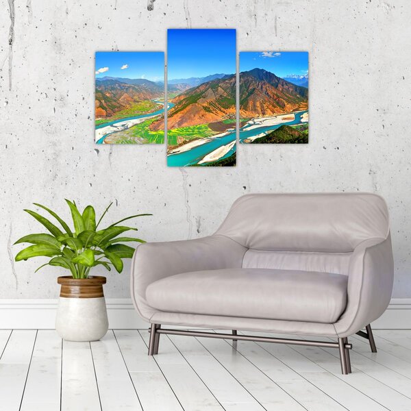 Obraz - River Yangtze (90x60 cm)