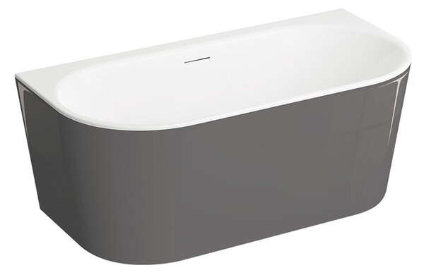 Polimat Akrylátová voľne stojaca vaňa k stene Sola 150x75 POLIMAT-Rozmery: 150x75, POLIMAT-Farba vane: Biela / biela lesk