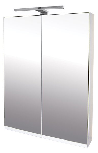 Comodo Zrkadlová skrinka Atica 60 ZS LED-CR s osvetlením Any LED 30 CR, chróm