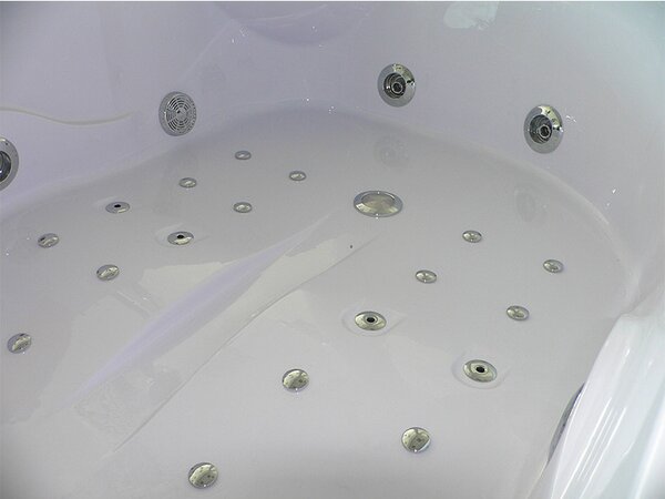 Terra Hydromasážna vírivá vaňa Carmen 631R 180x120, pravá