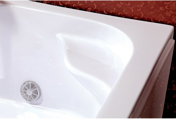 Terra Hydromasážna vírivá vaňa Carmen 631R 180x120, pravá