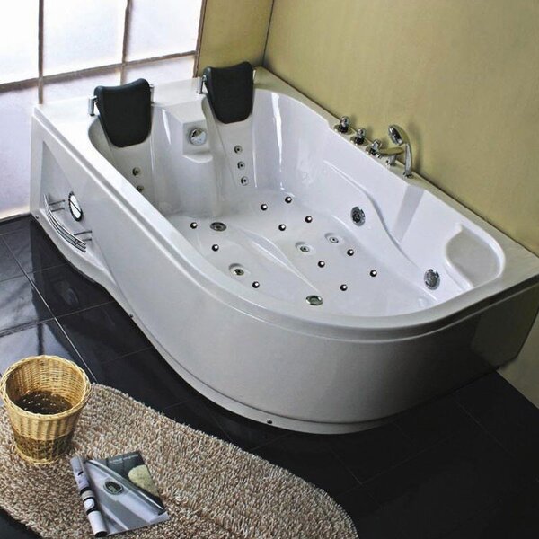 Terra Hydromasážna vírivá vaňa Carmen 631R 180x120, pravá