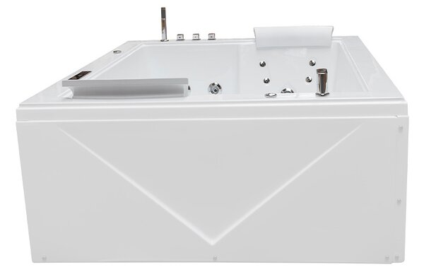 BPS-koupelny Hydromasážna vaňa DIABLO 666 II 180x150 s ohrevom vody