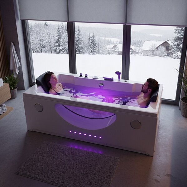 Terra Hydromasážna vírivá vaňa Levante 659 180x90