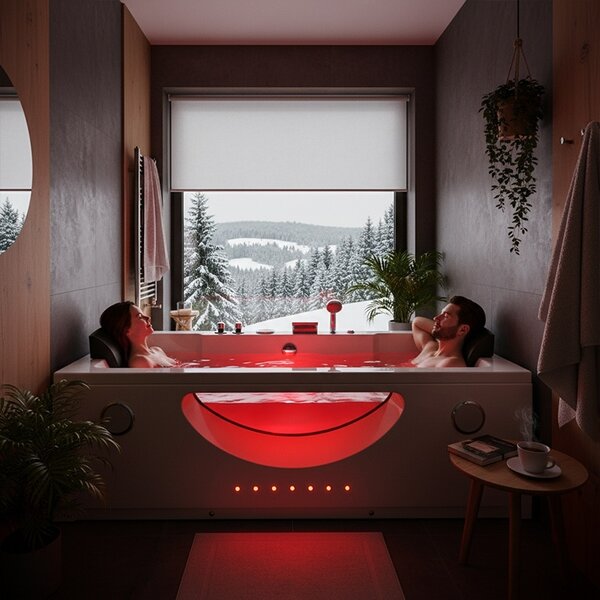 Terra Hydromasážna vírivá vaňa Levante 659 180x90