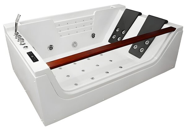 BPS-koupelny Hydromasážna vírivá vaňa IMPERIA 610H 180×120 s ohrevom vody