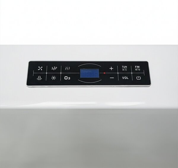 BPS-koupelny Hydromasážna vírivá vaňa IMPERIA 610H 180×120 s ohrevom vody