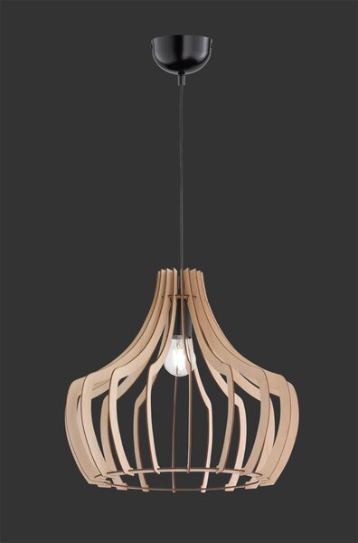 TRIO R30253830 Wood závesné svietidlo E27 1x60W