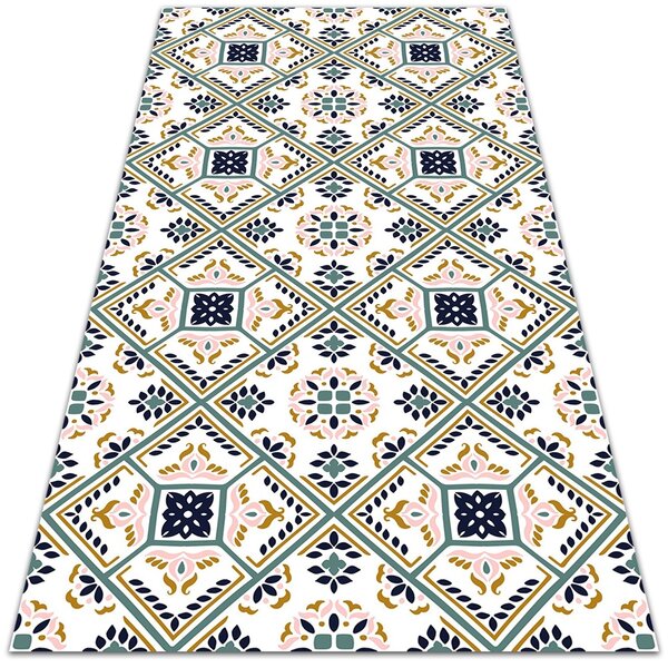 Módne vinylový koberec Módne vinylový koberec geometrický vzor