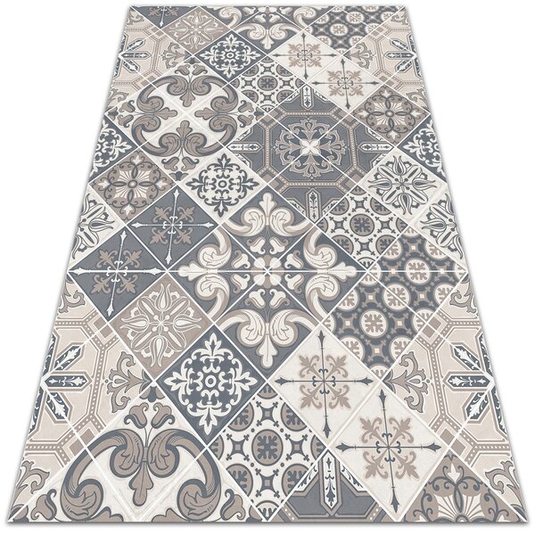 Módne vinylový koberec Módne vinylový koberec katalánskej kvety