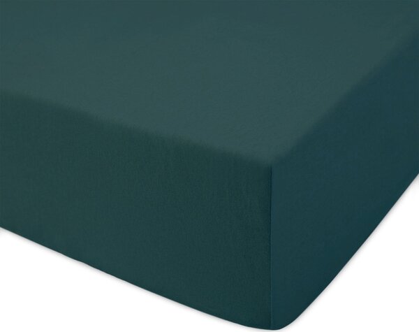 JERSEY PRESTIERADLO PREMIUM 110X200 CM TMAVOZELENÉ