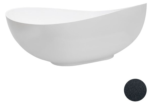 Besco Voľne stojaca vaňa z liateho mramoru Siya Glam 160x92 (172x100)