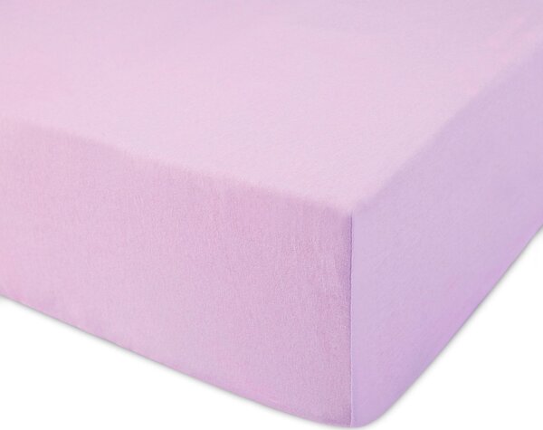 JERSEY PRESTIERADLO 016 90X200 CM SVETLOFIALOVÉ