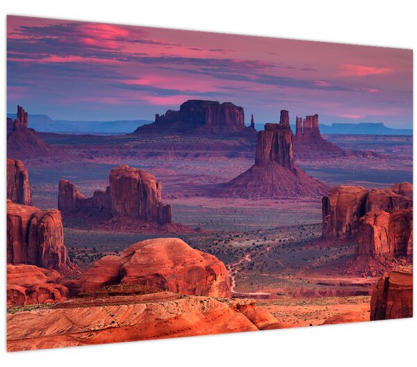 Obraz - Hunts Mesa (90x60 cm)