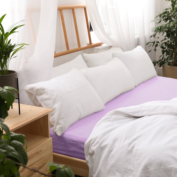 JERSEY PRESTIERADLO 016 90X200 CM SVETLOFIALOVÉ