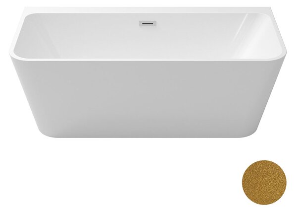Besco Akrylátová voľne stojaca vaňa Varya Glam Z 150x75