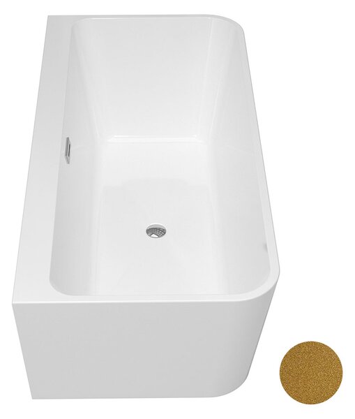 Besco Akrylátová voľne stojaca vaňa Varya Glam Z 150x75