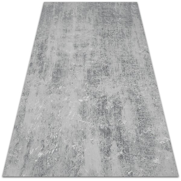 Vonkajší koberec na terasu Vonkajší koberec na terasu špinavý betón