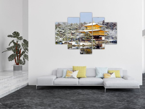 Obraz - Kinkakudži, Japonsko (150x105 cm)